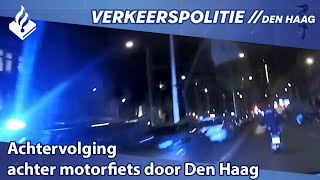 Achtervolging achter motorfiets  highspeed chase motorcycle [upl. by Corella735]