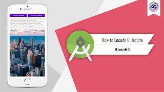 How to Encode amp Decode Image in Base64 in Android Studio  Base64  Android Coding [upl. by Melisent258]