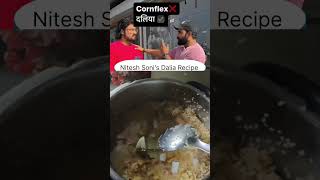 Nitesh Sonis Healthy Dalia Recipe ll niteshsoni healthyfood dalia food youtubeshorts shorts [upl. by Apicella]