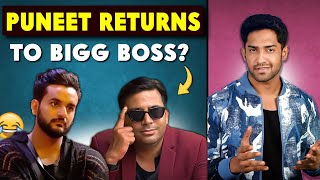 Puneet Superstar amp Fukra insaan Fight With TV Actors BIGG BOSS [upl. by Irtimed]