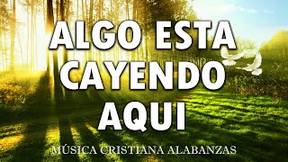 ALGO ESTA CAYENDO AQUÍ🕊️ ALABANZAS PARA ADORAR A DIOS🎻 MÚSICA CRISTIANA MIX 2024 [upl. by Cath]