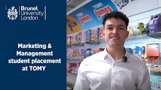 Thomas Marketing student placement at TOMY toys [upl. by Ahsikad]