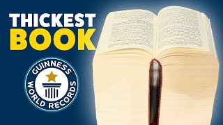 Would You Finish This Book  Records Weekly  Guinness World Records [upl. by Lekram]