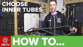 How To Choose Inner Tubes  GCNs Guide To Road Bike Inner Tubes [upl. by Nadeen904]