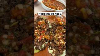 Huaraches De Nopal huarachesdenopal nopales mexicanfood cactus homemademexicanfood comida [upl. by Ahseiat528]