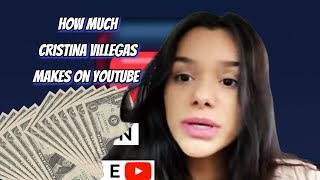 How Much Does Cristina Villegas Earn from YouTube Heres the data [upl. by Launcelot403]