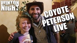 Meeting COYOTE PETERSON  BRAVE WILDERNESS LIVE [upl. by Ognimod]