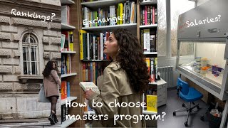 Mastering Your Future 5 Key Factors to Consider When Choosing a Masters Program [upl. by Almeda]