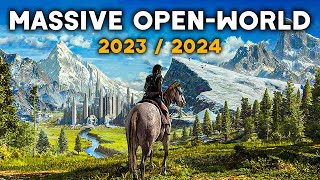 TOP 25 NEW Massive OPEN WORLD Upcoming Games of 2023 amp 2024 [upl. by Adara]