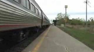 Amtrak 63 arrives and flushes toilet in station DISGUSTING [upl. by Feldstein797]