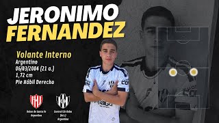 Jerónimo Fernandez  Volante Interno  Central Córdoba Highlights 202324 [upl. by Adnauqal]