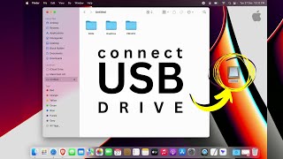 How to Access USB Drive on Mac  Detect External Drive  Disk  Memory Card on Mac [upl. by Marabelle79]