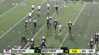 Imhotep Charter vs PennTrafford 2021 PIAA State Championship Highlights credit NFHS Network [upl. by Ettennod131]