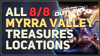 All Myrra Valley Treasures Locations Star Wars Outlaws [upl. by Johnnie]