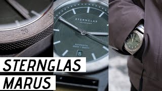 Sternglas Marus Green  Watch Review [upl. by Aiciled395]