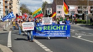 Demo Hildesheim 27042024 von der Roten Line Hildesheim Es reicht mit der aktuellen Regierung🇩🇪🇩🇪 [upl. by Aelaza]