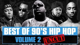 90s Hip Hop Mix 02 Uncut Best of Old School Rap Songs Throwback Rap Classics Westcoast Eastcoast [upl. by Arev56]