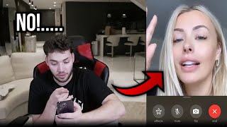 Corinna Kopf Shocks Adin Ross On Stream [upl. by Alegnat752]