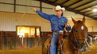 Horse Training  How to Properly Hold and Throw a Rope with Mozaun McKibben [upl. by Ramak]