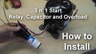 How to Install a Universal Relay 3 n 1 Starter on your Compressor [upl. by Hera]