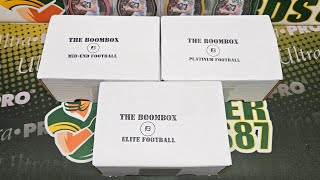 January 2024 MidEnd • Platinum • Elite Football Boombox Opening Solid Pack Selection [upl. by Tabber]