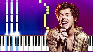 Harry Styles  Golden Piano Tutorial [upl. by Amalbena68]