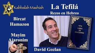 Tefila por David Gozlan Mayim Ajaronim y Bircat Hamazon [upl. by Heron]