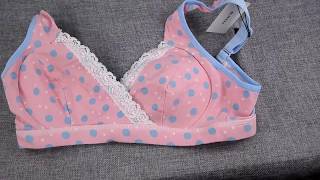 Maternity Bra amp Panty Cotton Set  Sizes 34A  42C [upl. by Cynthia]