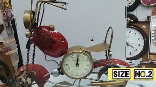 Motorbike Clocks  whatsapp 919867622884 for orders [upl. by Ahsemot]