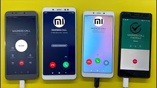 INCOMING CALL MI REDMI NOTE 5 Vs REDMI 6A  OUTGOING CALL Honor 9 Lite Vs Vernee THOR E [upl. by Fonville611]