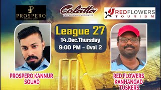 Red Flowers Kanhangad Tuskers vs Prospero Kannur Squad [upl. by Atirrehs]