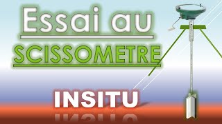 Essai au scissomètre In Situ [upl. by Hasin]