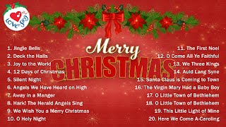 Top 50 Christmas Carols of All Time 🎄 Merry Christmas 2024 🌟 [upl. by Ydospahr]