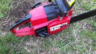 homelite 330 chainsaw [upl. by Earl]