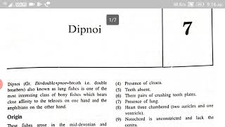 Dipnoi fishes [upl. by Lotson]