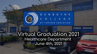 Healthcare Department  Dunboyne College Graduation 2021 [upl. by Zorah]