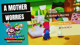 MARIO amp LUIGI BROTHERSHIP SIDE QUEST A MOTHER’S WORRIES FULL GAME GAMEPLAY GIMSAJO [upl. by Esmeralda]