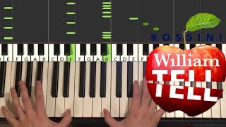 William Tell Overture Piano Tutorial Lesson [upl. by Karwan]