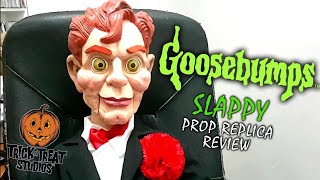 A CLOSER LOOK Trick Or Treat Studios Goosebumps Slappy Dummy Prop [upl. by Ruzich112]