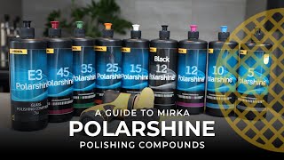 A guide to Mirka Polarshine Polishing Compounds [upl. by Ennairej359]