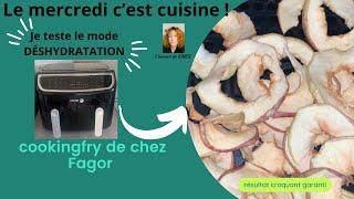 JE TESTE LA DÉSHYDRATATION AVEC LE COOKINGFRY DE FAGOR [upl. by Aicilaf673]