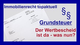 Den Grundsteuerwertbescheid richtig prüfen  Tutorial [upl. by Zenger]