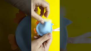 DIY  Como fazer um Squishy Chaveiro Pingente de EVA em Forma de Coruja [upl. by Warfield]