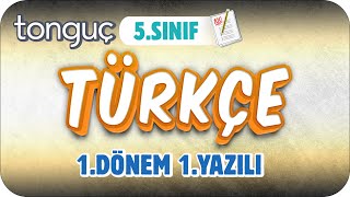 5Sınıf Türkçe 1Dönem 1Yazılıya Hazırlık 📝 2024 [upl. by Shalom152]