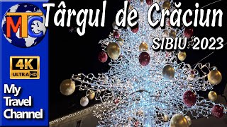 Targul de Craciun Sibiu 2023  Magia Crăciunului la Sibiu [upl. by Romito926]