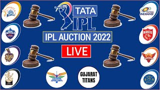 Tata IPL Player Auction Live Streaming  IPL 2022 Mega Auction Live  IPL Player Auction 2022 Live [upl. by Assenev]