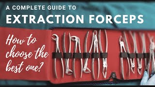 A complete guide to dental extraction forceps [upl. by Livingston]