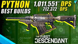 BEST Python Weapon Build Guide in The First Descendant [upl. by Lap584]