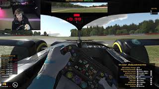 What if you turn on the BRAKE MAGIC when driving the Mercedes W12 on iRacing [upl. by Garreth]