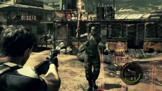 Resident Evil 5 PC  Replacing enemies around in mercenaries [upl. by Remus84]